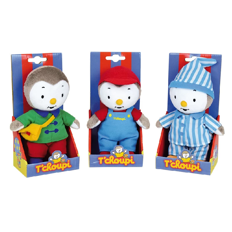 T'choupi Peluche Boîte Cadeau Casquette 20 Cm 2 T'choupi Peluche Boîte Cadeau Casquette 20 Cm – Image 2