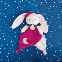 Baby'Nat - Les Luminescents - Doudou Plat Lapin Rose 5 Baby'Nat - Les Luminescents - Doudou Plat Lapin Rose -Bébé Doux Soldes 2020092509560259b18202xx