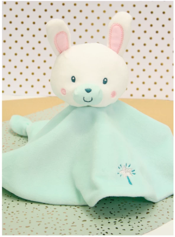 Gipsy Les Petits Féeriques Doudou Plat Lapin Vert 24 Cm 2 Gipsy Les Petits Féeriques Doudou Plat Lapin Vert 24 Cm – Image 2