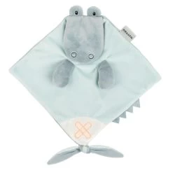 Nattou Buddiezzz Doudou Plat Crocodile Vert Avec Attache-sucette