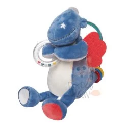 Noukie's Guss & Victor Jouet D'éveil Dragon Bleu Rouge