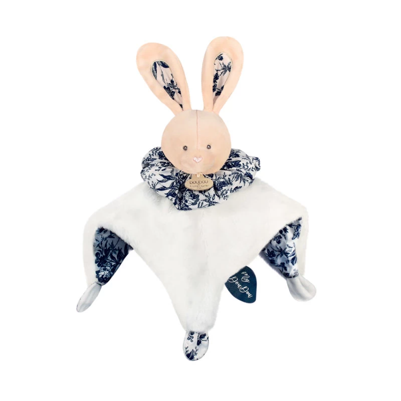Doudou Et Compagnie - Les Petits Fûtés - Doudou Boule Lapin Blanc 25 Cm 2 Doudou Et Compagnie - Les Petits Fûtés - Doudou Boule Lapin Blanc 25 Cm – Image 2