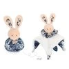 Doudou Et Compagnie - Les Petits Fûtés - Doudou Boule Lapin Blanc 25 Cm