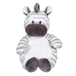 Gipsy Les Toodoux Mini Peluche Zèbre Blanc Gris 15 Cm
