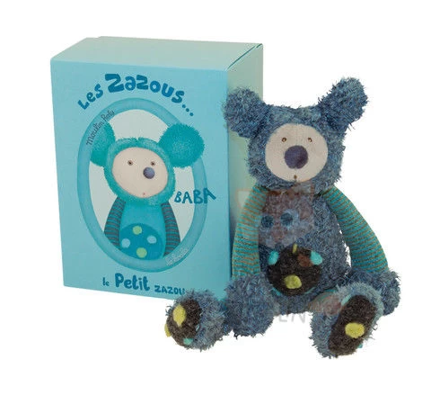 Moulin Roty Les Zazous Baba Le Koala Mini Peluche Bleu 1 Moulin Roty Les Zazous Baba Le Koala Mini Peluche Bleu