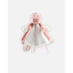Noukie's - Lina Et Joy - Doudou Dragon Rose 25 Cm