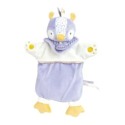 Baby'Nat - Marionnette Tipioux - Hibou Violet