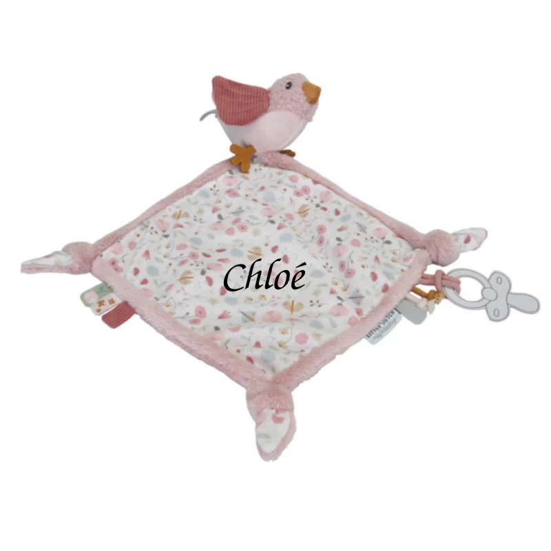 Little Dutch - Doudou Oiseau Rose 25 Cm 1 Little Dutch - Doudou Oiseau Rose 25 Cm