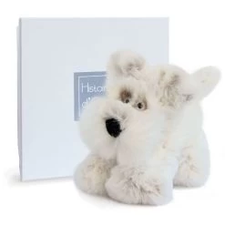 Histoire D'ours Softy Peluche Chien Gris 25 Cm