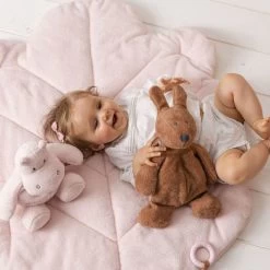 Nattou - Susie Et Bonnie - Peluche Lapin éponge Marron Rouille 30 Cm -Bébé Doux Soldes susie20et20bonnie2020peluche20lapin20eponge20marron20rouille203020cm 2