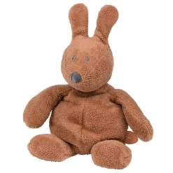 Nattou - Susie Et Bonnie - Peluche Lapin éponge Marron Rouille 30 Cm