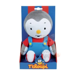 T'choupi Le Pingouin Peluche Boîte Cadeau 30 Cm
